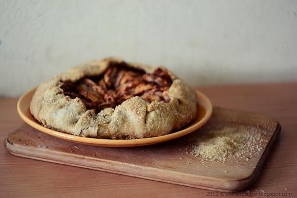 Galette z jabłkami