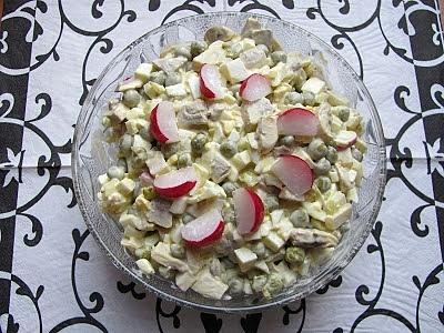 Sałatka pieczarkowa