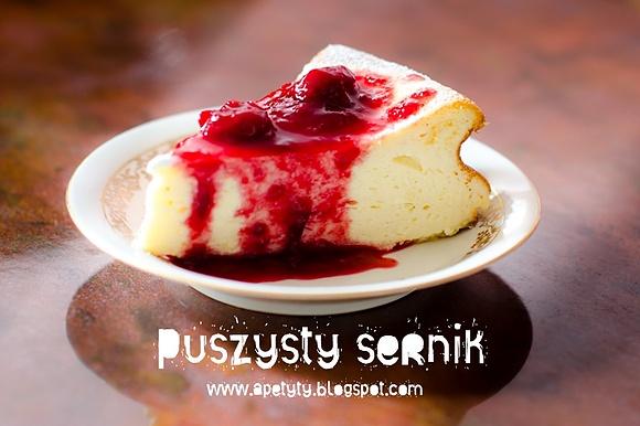 Bardzo puszysty sernik