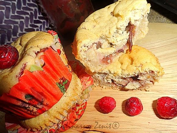 Muffinki z żurawiną