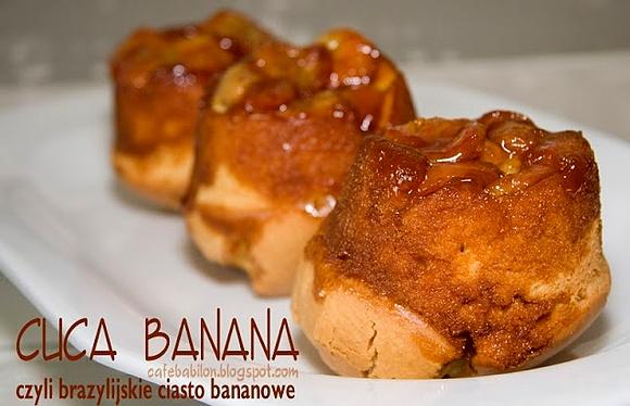 Cuca banana Brazylijskie ciasto bananowe