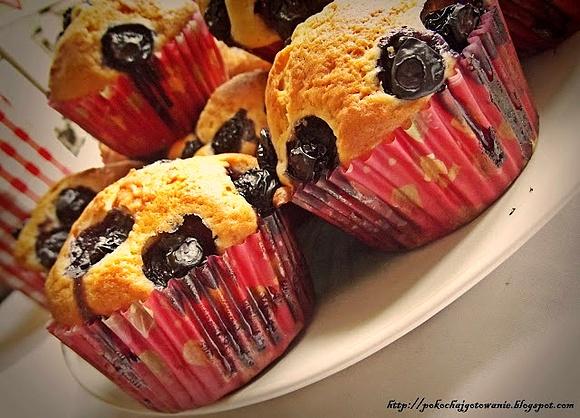 Muffinki z borówkami