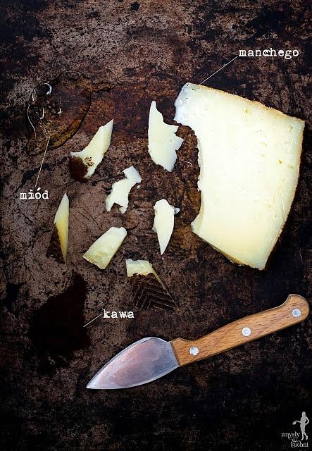 Nirvana z manchego, miodem i kawą - tapas inspiracja jamiego olivera
