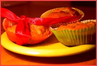 Muffinki z jabłkiem i gruszką