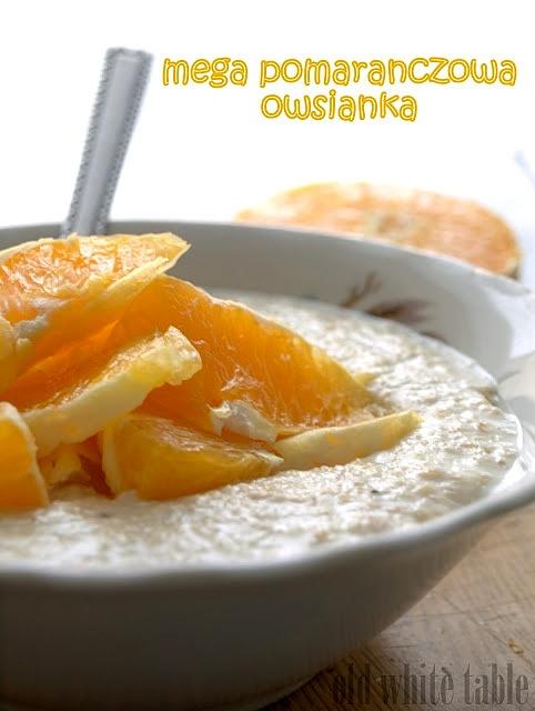 Pomarańczowa owsianka