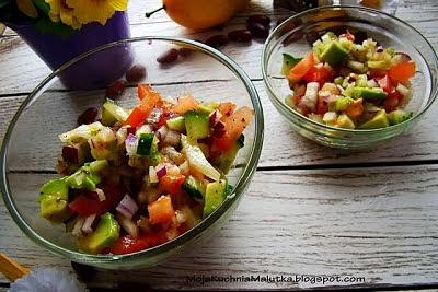 Salsa pomidorowa z awokado