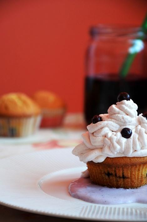 Muffiny z kremem