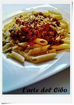 Penne z sosem pomidorowym