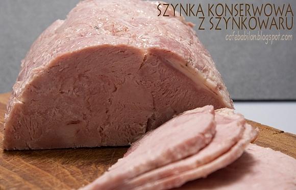 Szynka konserwowa z szynkowaru