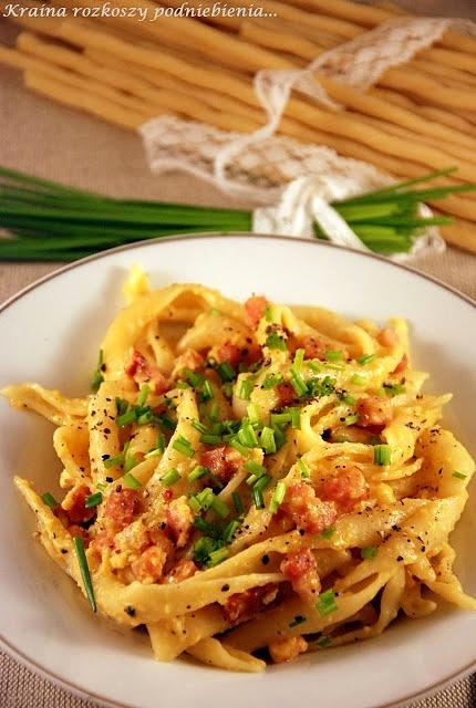 Fusilli al Torchio alla Carbonara