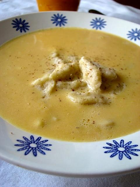 Dyniowa zupa mleczna smak dzieciństwa