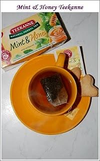 Mint honey tea teekanne - aromatyczna herbata z miodem