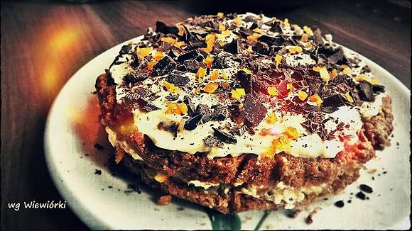 Torcik marchewkowo-pomarańczowy bez jaj dla roczniaka