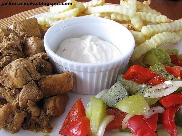 Zimowy kebab rozkładany