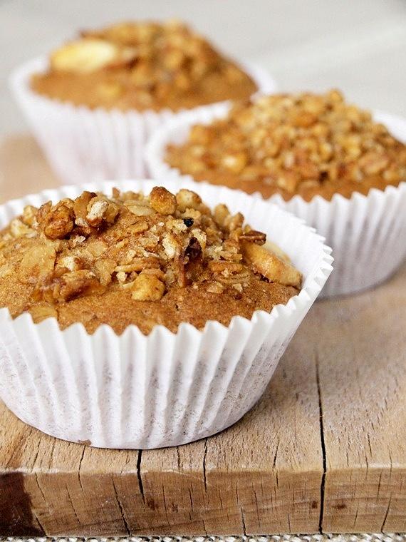 Crunchy muffins