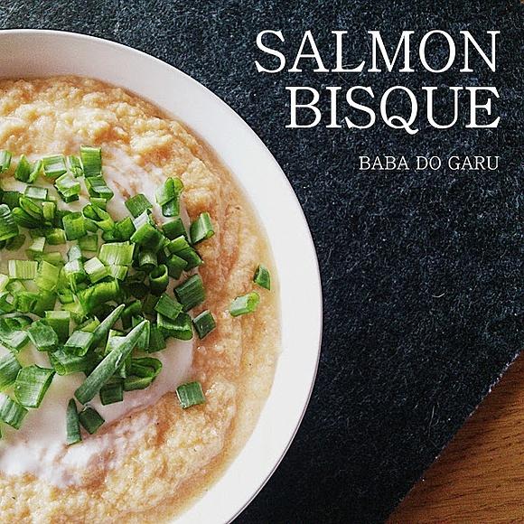 Salmon bisque krem z łososia