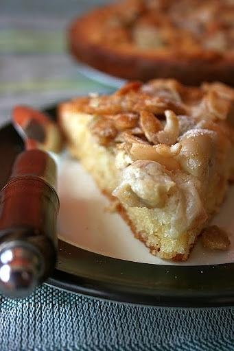 Ciasto agrestowo-pomarańczowo-migdałowe