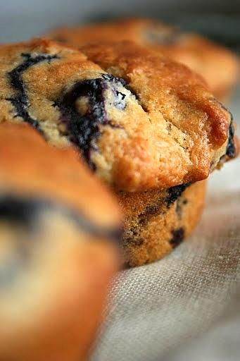 Muffiny jagodowe