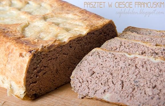 Pasztet wieprzowy w cieście francuskim