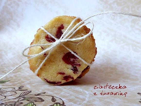 Ciasteczka z żurawiną