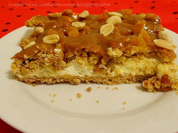 Powalające ciasto Snickers