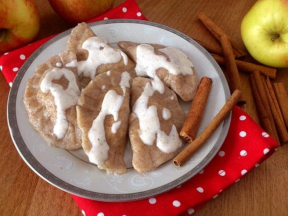 Pierogi jabłkowo-rodzynkowe