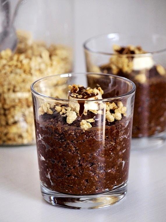 Kokosowo-czekoladowy pudding z quinoa