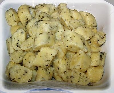 Kopytka pietruszkowe