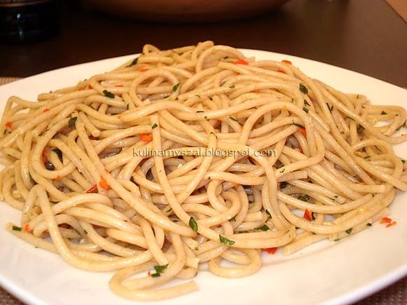 Spaghetti aglio e olio