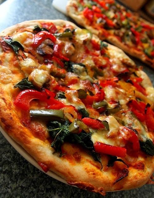 Pizza trzy kolory