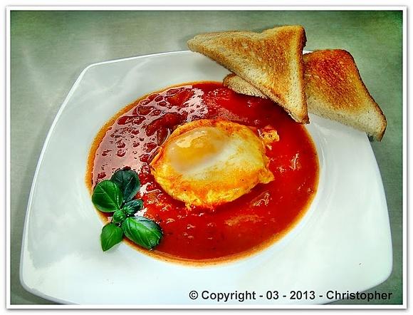 Bouillabaisse z jajkami
