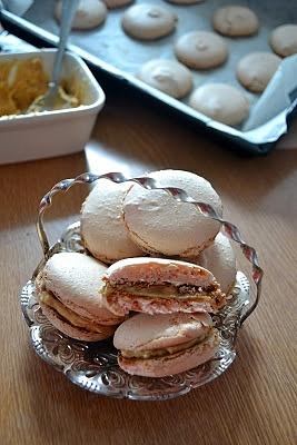 Makaroniki z masłem orzechowym