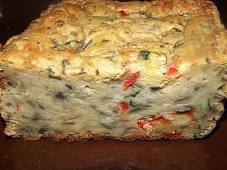 Keks pieczarkowo-warzywny