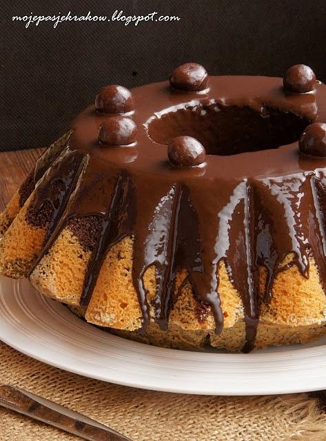 Babka makowo-kakaowo-cytrynowa