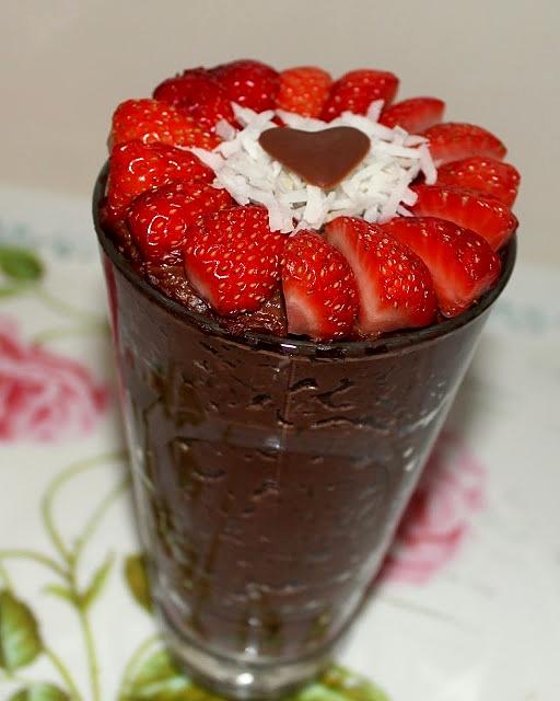 Dietetyczny pudding ryżowo-czekoladowy