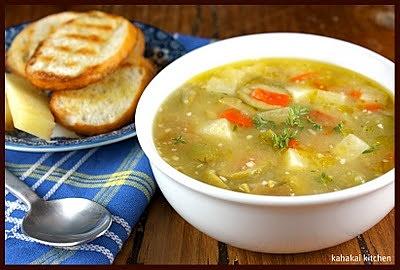 Zupa z zielonych oliwek