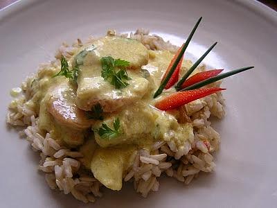 Curry z indykiem i warzywami