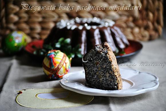 Piegowata baba z białek i czekoladą