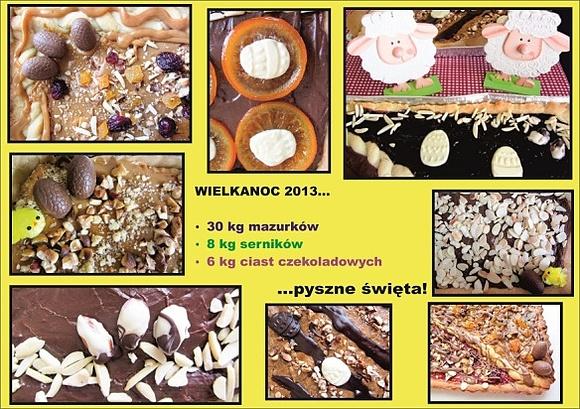 Wielkanoc kurczakiem i jajkiem malowana dekoracja