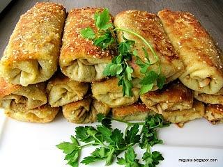 Krokiety w sezamie