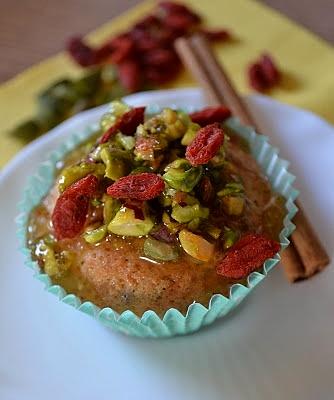 Muffinki z cukinią i kardamonem