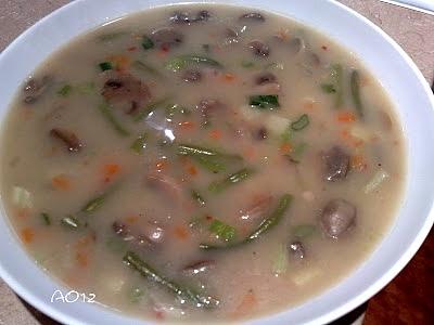 Zupa pieczarkowa z chili
