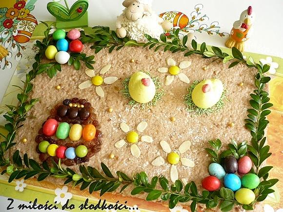 Mazurek kokosowo-czekoladowy z nutką pomarańczy