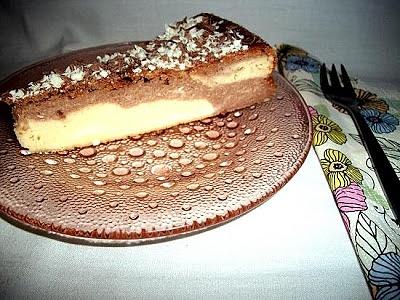 Łaciaty sernik