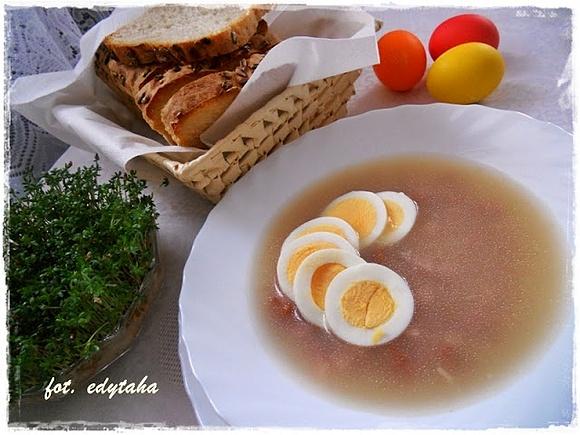Chrzanowy żurek wielkanocny