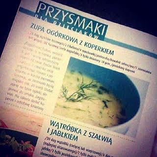 Zupa ogórkowa z koperkiem