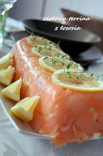 Ziołowa terrina z łososia