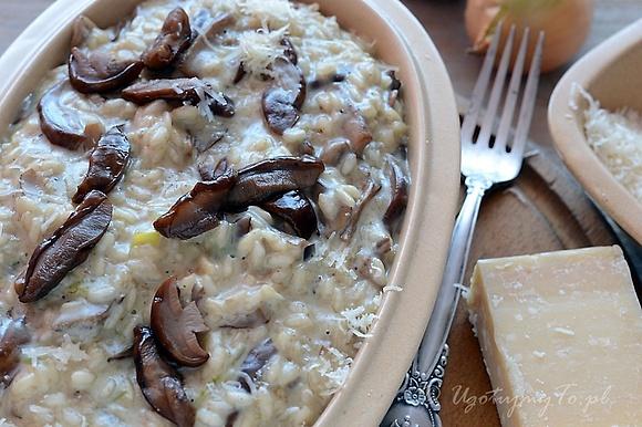 Risotto z grzybami - prosty przepis na smaczny obiad