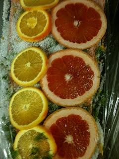 Gravlax z łososia