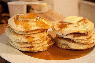 Pancakes z miodem